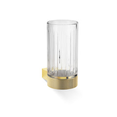 Wandmundglas mit Schliff in Gold aus der CLUB Kollektion von Decor Walther in Gold
