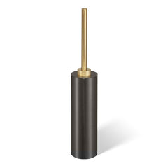 Decor Walther WC-Buersten Garnitur in dunkelbronze und gold. 