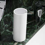 Decor Walther Standseifenspender in Weiss mit Chrom