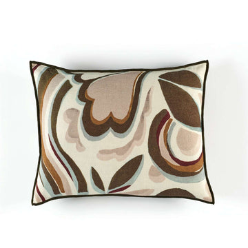 Elitis Kissen Flower Poper in Khaki