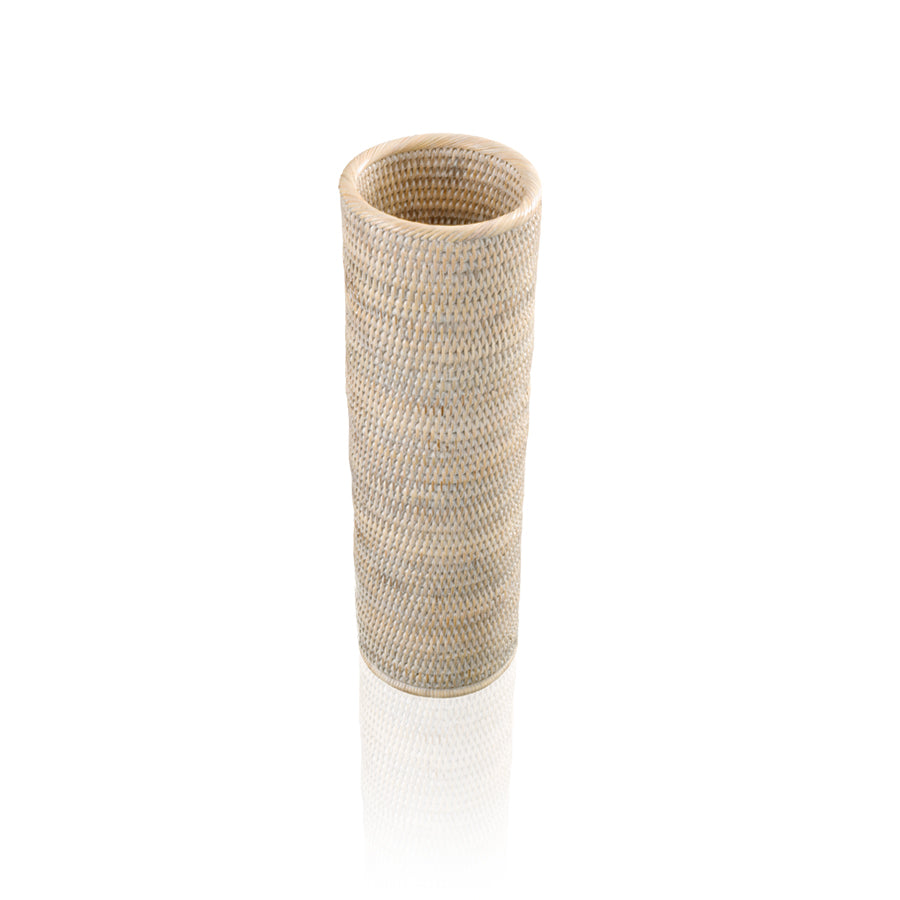 Dekor Walther Ersatzrollenbehaelter Rattan hell. 