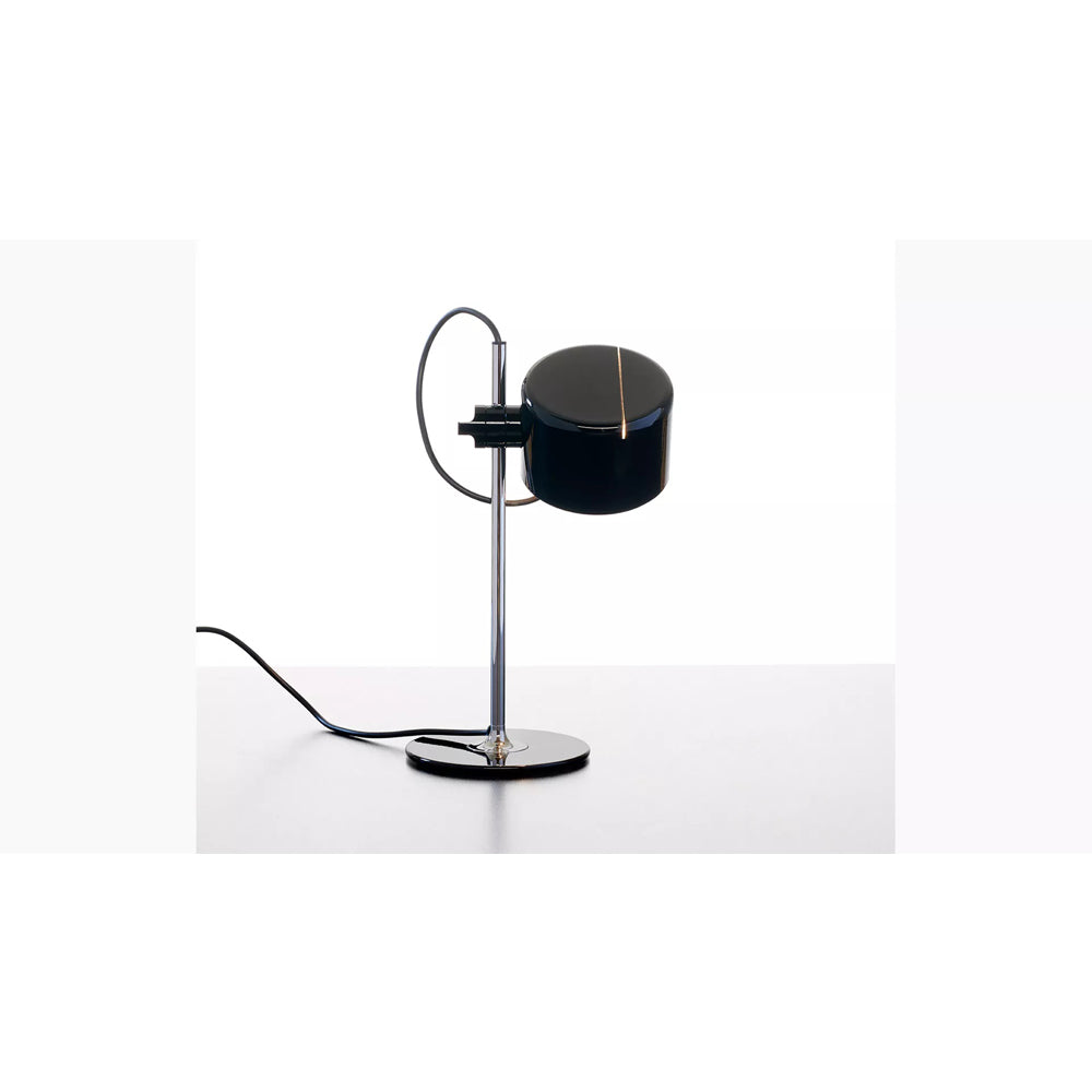Oluce Mini Coupé Tischleuchte in Schwarz