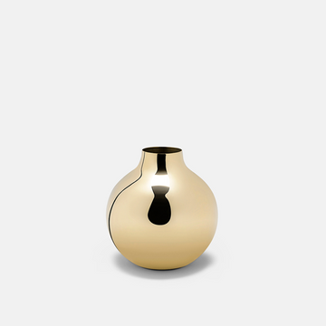 skultuna Vase Boule aus messing-mini